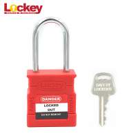 Best Manufacture 5mm Steel Shackle Lock Safety Loto Lockout Padlock Tagout